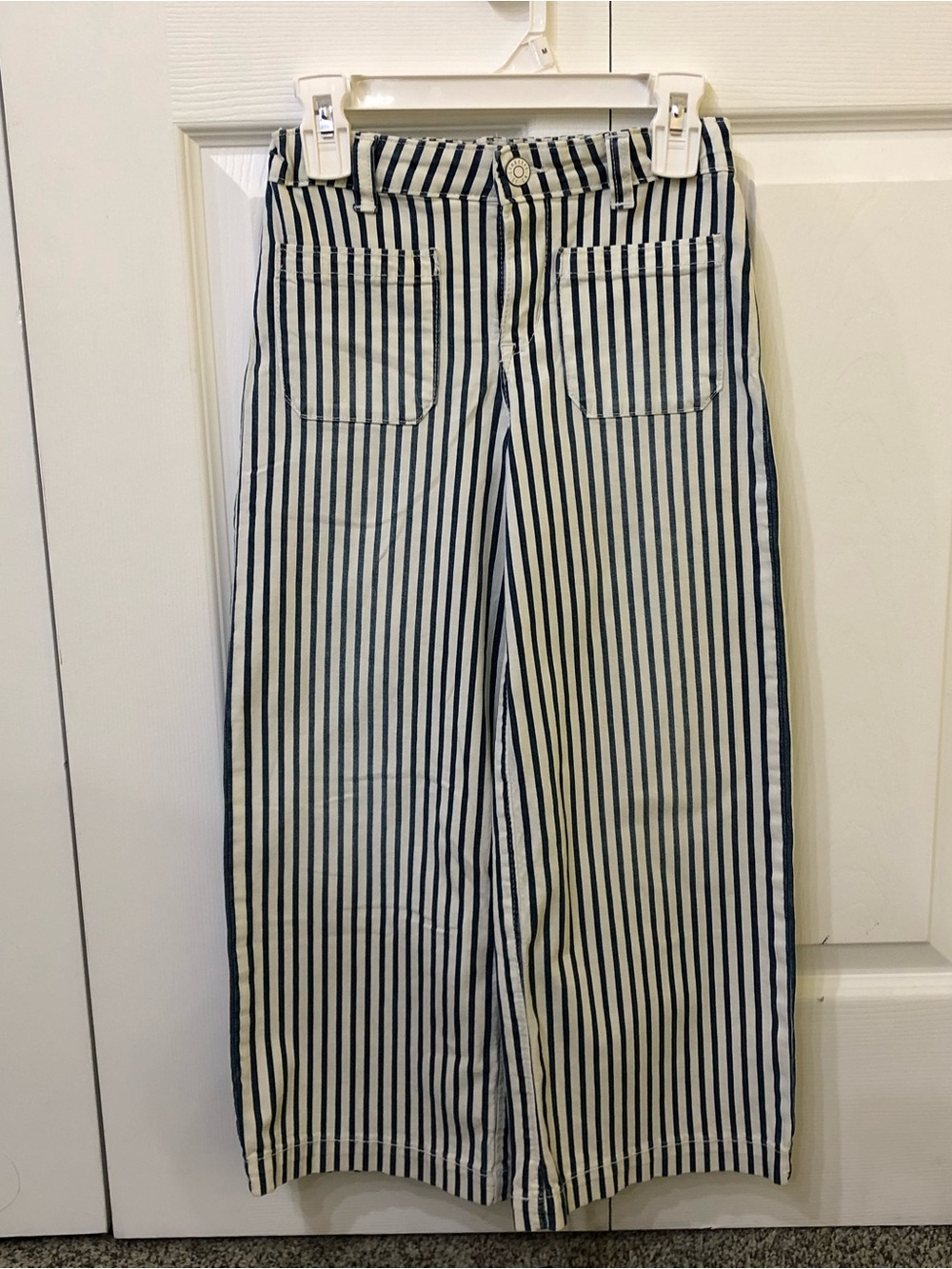 Brand New Gymboree Youth Girls Size 7 Striped Wide Leg Pants